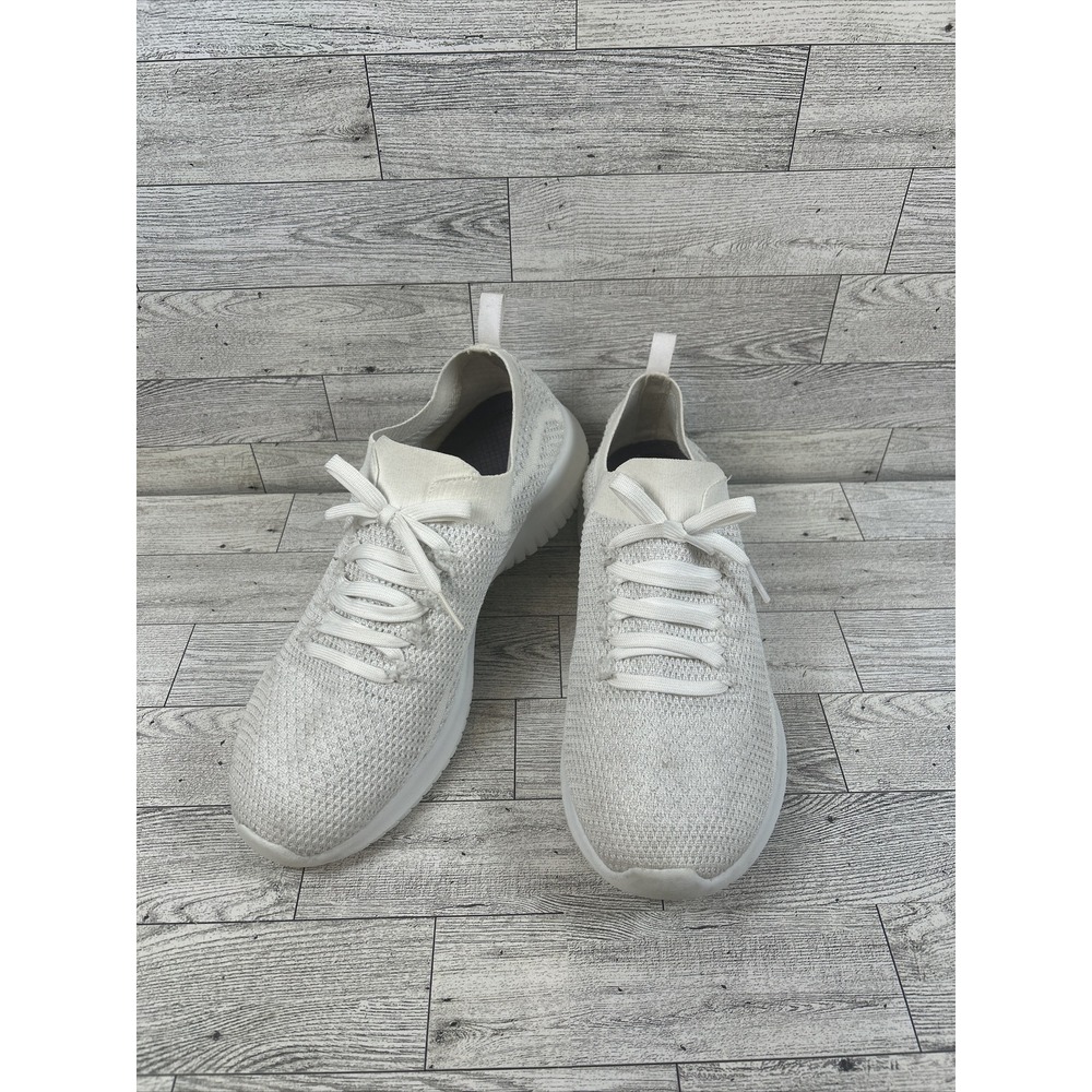 Skechers Womens Ultra Flex Salutations 12843 White Casual Shoes Sneakers Size 11